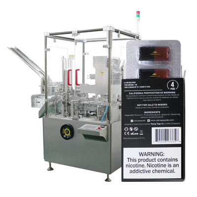 Buen precio Vertical rotativa económica de la empaquetadora del encartonado pequeña en línea