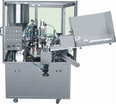 Buen precio Mate negro de aislamiento de los cosméticos de la máquina de rellenar del equipo del tubo plástico del polímero en línea