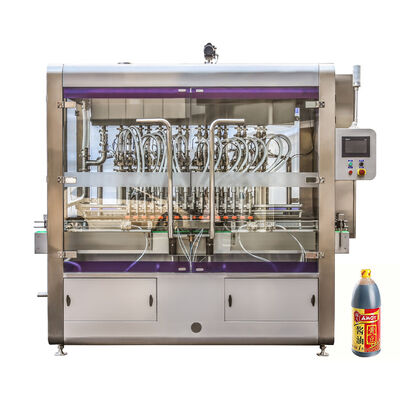 Buen precio Envasador rotativo de botellas líquidas de 50-5000 ml con < 1% de precisión Fuente de alimentación 220/380V en línea