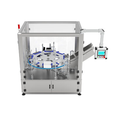 Buen precio Encartonadora de gran tamaño con sistema de cambio rápido de 8 estaciones para el envasado rápido de cajas grandes de hasta 200x130mm en línea