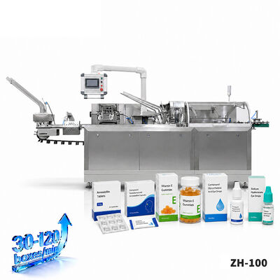 Buen precio Full Automatic High Speed Vertical Carton Box Packing Food Soap Paper Boxed Cartoning Machine en línea