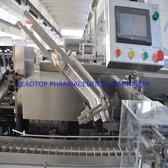Botellas de comida de alta velocidad Ltpm de la máquina de encuadernación automática en caja de la ampolla del jabón