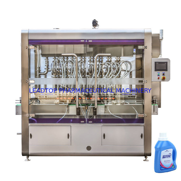 Máquina rotativa de llenado de líquido con una capacidad de precisión < 1% 50-5000 ml Certificado CE/GMP/SGS