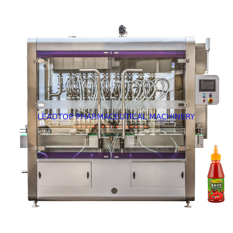 700 kg de peso Máquina automática de llenado de botellas de líquido rotativa 6 kW Consumo de energía Certificado CE