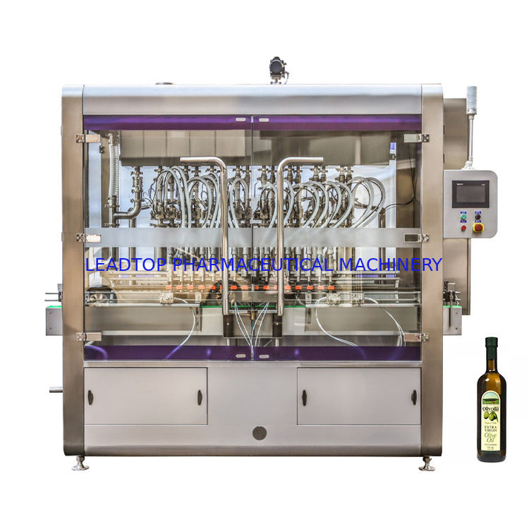 Cargador de botellas de líquido rotativo de 16 boquillas con capacidad de 50-5000 ml Certificado CE/GMP/SGS/BV