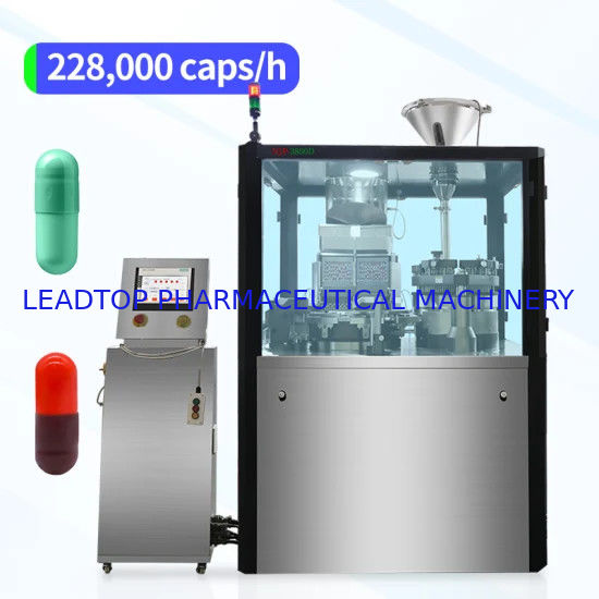220/380V 24000 cápsulas/min Capacidad Máquina de llenado de cápsulas de gel Voltado personalizado