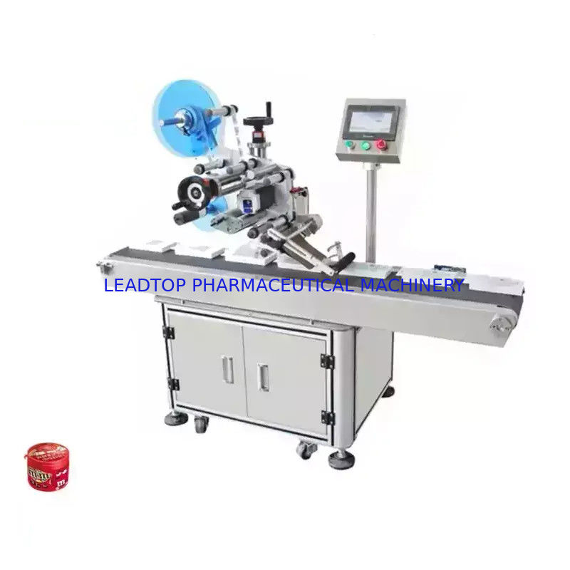 Máquina de etiquetado automático de operación derecha o izquierda Aplicador de pegatinas automático con etiqueta máxima de 350 mm