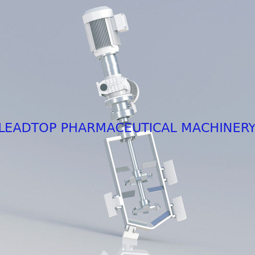 Modelos de alta cizalladura baja velocidad 316L de acero inoxidable agitador mecánico para emulsificación de cosméticos en diseño conforme con la FDA GMP