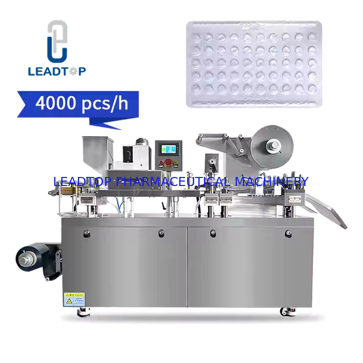 Máquina envasadora de blísteres de alta velocidad de 1,5 KW para líquido o pasta 30-60 piezas/min