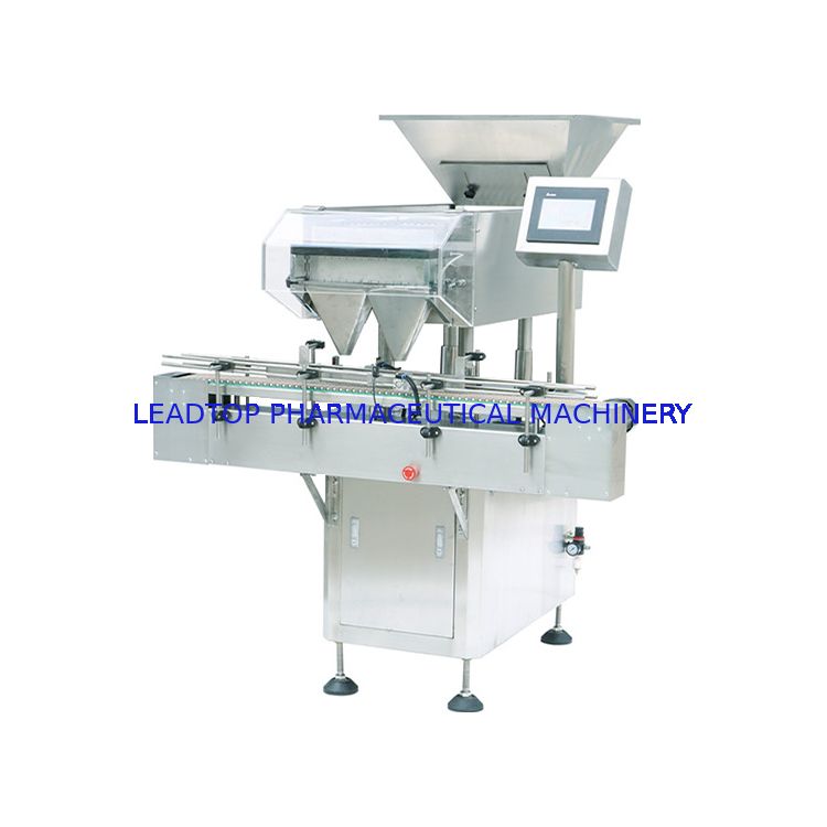 15 Máquina de contar las tabletas de capacidad para píldoras de 5-25 mm en botellas de plástico cuadrado