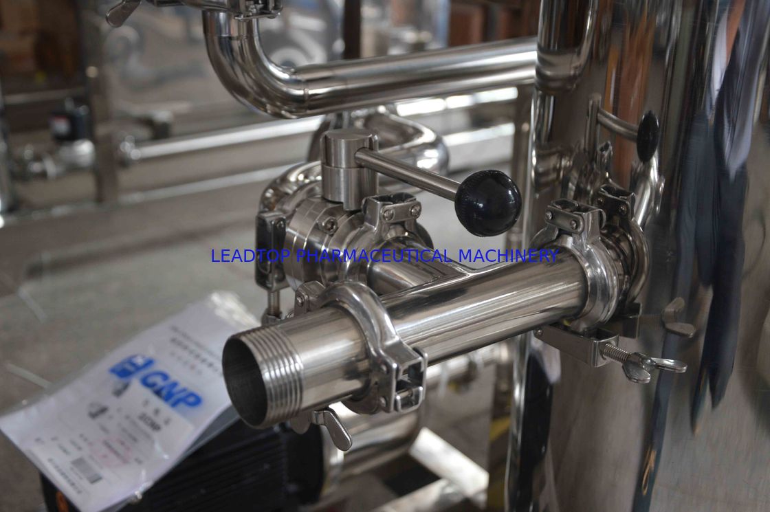 Tipo doble máquinas de la purificación del agua de la ósmosis reversa por el acero inoxidable