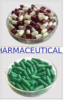 Las cápsulas vacías médicas del gel clasifican las cápsulas de gelatina del 1/2 para el suplemento de la comida