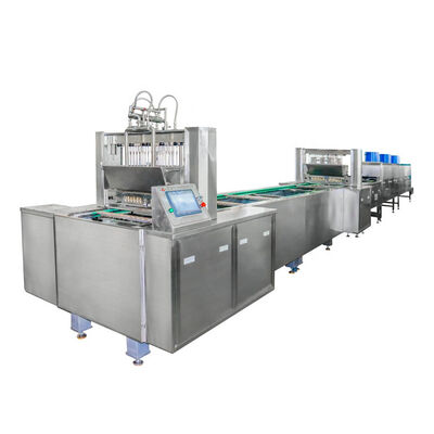 Buen precio Equipo de fabricación gomoso del oso de Jelly Candy Making Machines 80KW del almidón en línea