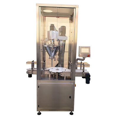 Buen precio Llenador industrial de relleno del taladro de la empaquetadora 2000BPH del polvo de la harina en línea