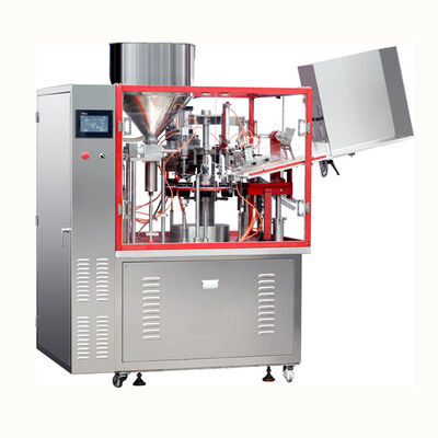 Buen precio Ungüento automático de relleno 35pcs/Min de la crema dental de la máquina del lacre del tubo poner crema cosmético en línea