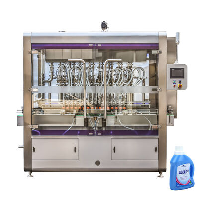 Buen precio Máquina rotativa de llenado de líquido con una capacidad de precisión < 1% 50-5000 ml Certificado CE/GMP/SGS en línea