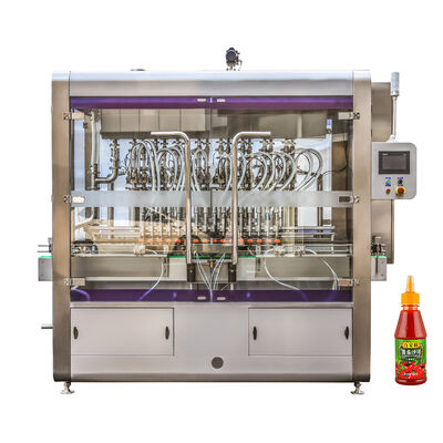 Buen precio 700 kg de peso Máquina automática de llenado de botellas de líquido rotativa 6 kW Consumo de energía Certificado CE en línea