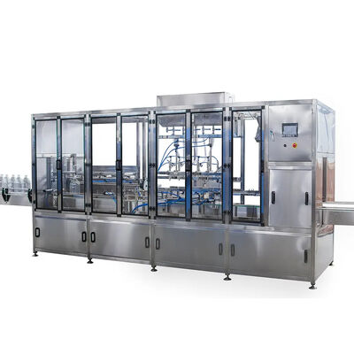 Buen precio Máquina de llenado de botellas de agua rotativa de 220/380V automática en línea