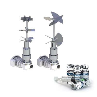 Buen precio Mezclador magnético de alto par para medios explosivos certificado ATEX con cuchillas Hastelloy y diseño sanitario listo para CIP en línea