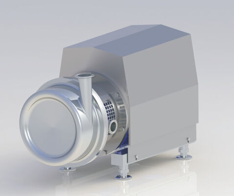 Buen precio Diseño de bomba de 220V sanitaria de autoalimentamiento con tolerancia a burbujas Cero patas muertas y capacidades emulsionantes para medios viscosos en línea