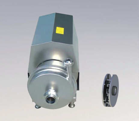 Buen precio Acero inoxidable 316L bomba sanitaria de cisterna plana CIP SIP Compatible diseño de corte bajo para industrias farmacéuticas de alimentos y bebidas en línea