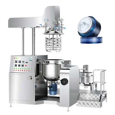 Buen precio Máquina de emulsionantes de alta calidad para levantamiento de vacío homogenizador cosmético loción corporal lápiz labial fabricación en línea