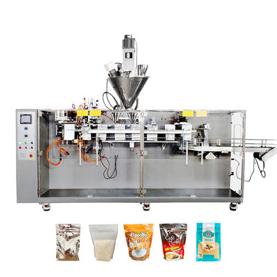 Buen precio Food Grade Sea Salt Brown Sugar 1kg 2kg Pouch Filling Automatic Horizontal multifunctional packaging machine en línea