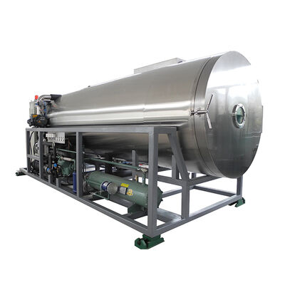 Buen precio China fábrica industrial liofilizador de vacío para alimentos de salud y alimentos para mascotas máquina de secado por congelación en línea