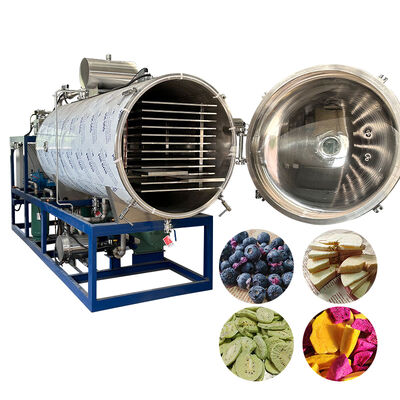 Buen precio Secador de congelación de gran capacidad de 15 kg/partida con pantalla táctil y espaciado entre estanterías de 70 mm para liofilización industrial en línea