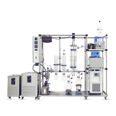 Buen precio Máquina automática de la destilación de la trayectoria corta de Herb Extraction Equipment Hemp Oil en línea