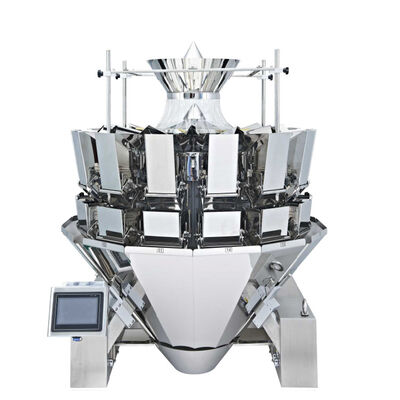 Buen precio pesador automático de 1000g Sugar Packing Machine With Computer Multihead en línea