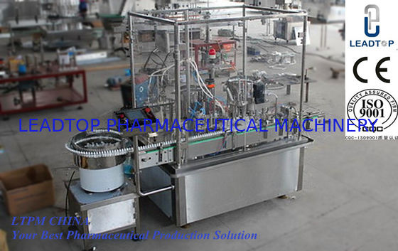 Buen precio Máquina de embotellado líquida automática con las botellas por minuto del control 10-40 del PLC en línea