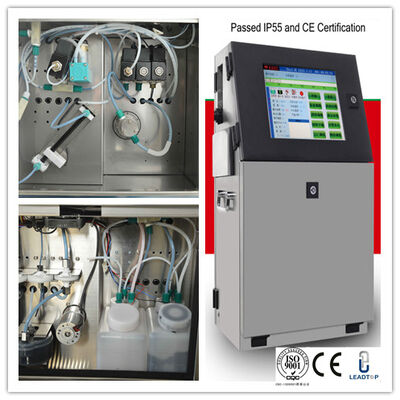 Buen precio Impresión inteligente de alta resolución del número de Jet Printing Machine For Batch de la tinta en línea