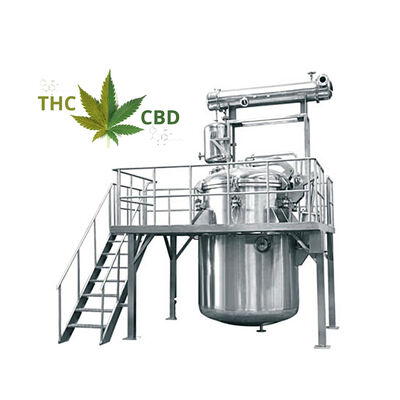 Buen precio aceite Herb Extraction Equipment del extractor CBD de la centrifugadora de la biomasa del vapor 280kg/H en línea